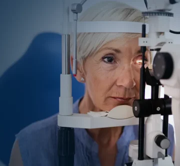 diagnostic eye exam